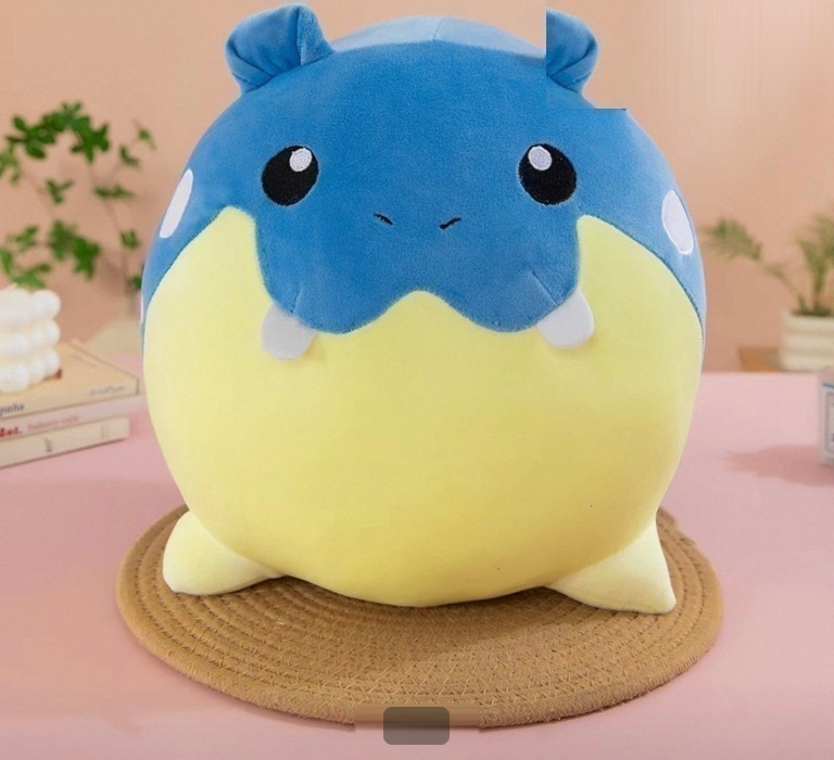 海豹球毛绒玩偶